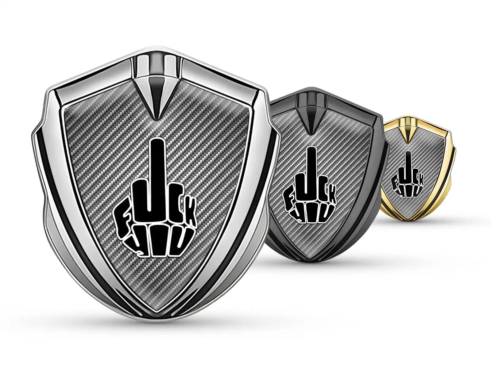 Emblem Car Badge Modern Look Tuning Style